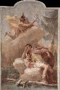TIEPOLO, Giovanni Domenico, Mercury Appearing to Aeneas